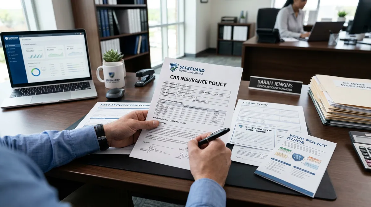 Работа со страховыми документами