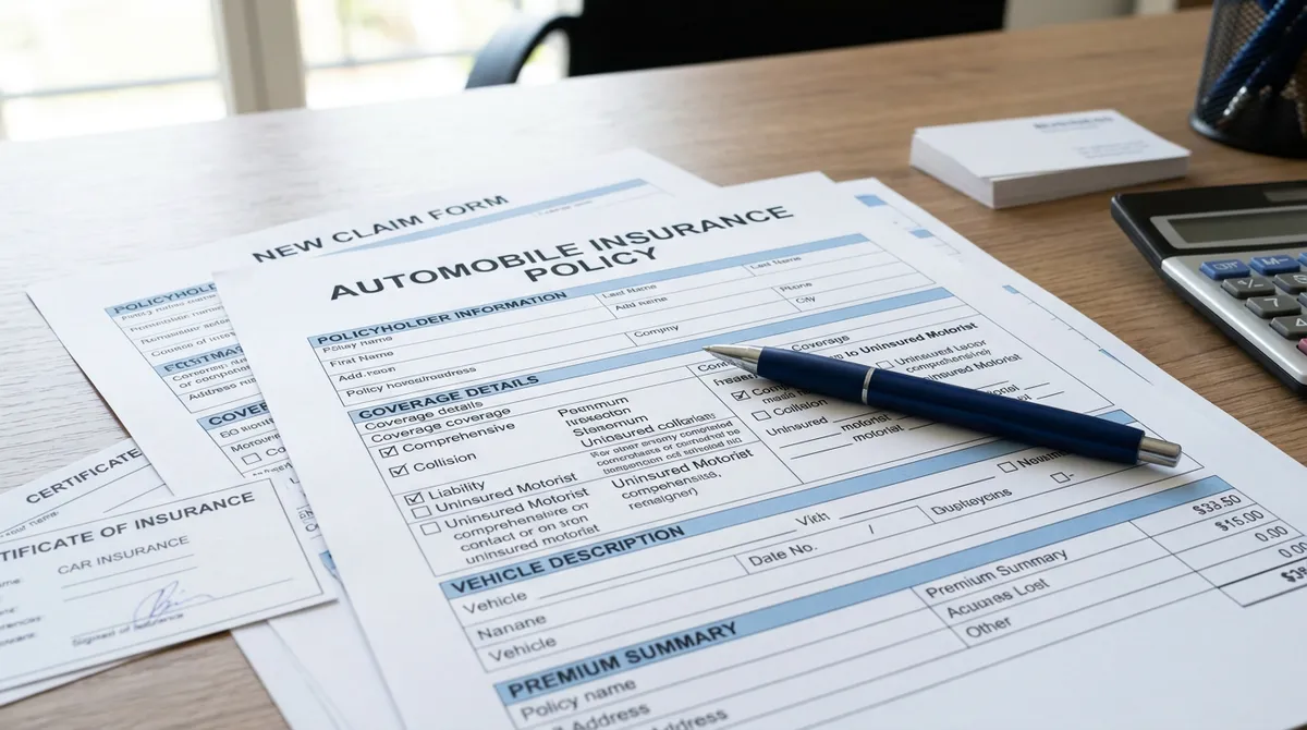 Фон — страховые полисы